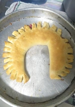 Una foto de Rosca de fiambre súper fácil!!