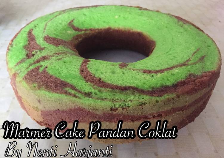 Cake Pandan Coklat