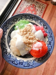 Hình của món Bánh bò hấp nước cốt dừa 🥥.