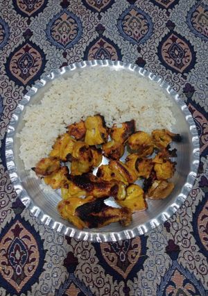 عکسی از دستور جوجه کباب ماستی❤️