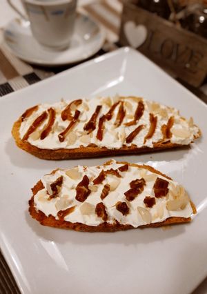 Una foto de Tostadas para mis mates mañaneros