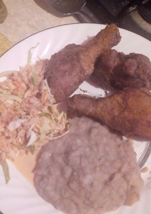 Una foto de Pollo dorado