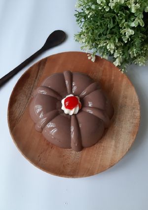 Foto resep Puding Brownies