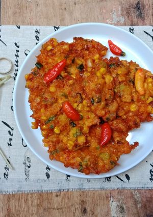 Foto resep Pergedel jagung