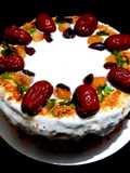 เค้กแครอทข้าวโอ๊ตเพื่อสุขภาพ (Healthy oatmeal carrot cake)