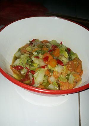 Foto resep Capcay pedas