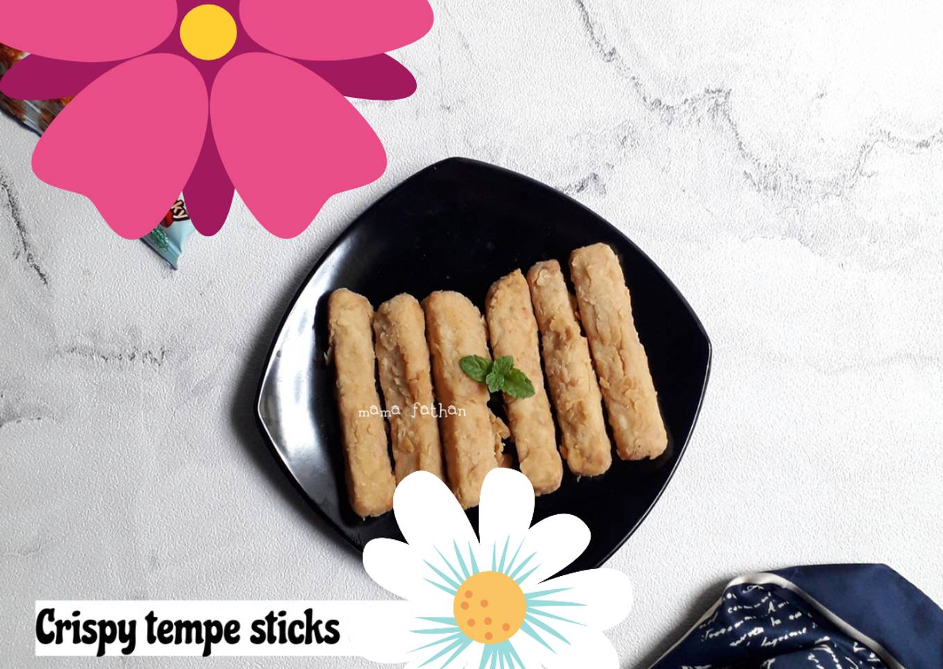 Crispy tempe sticks