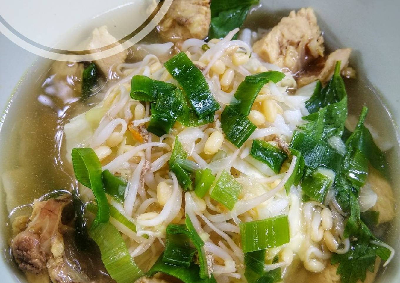 Soto ayam bening