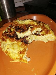 Una foto de Tortillon de papas