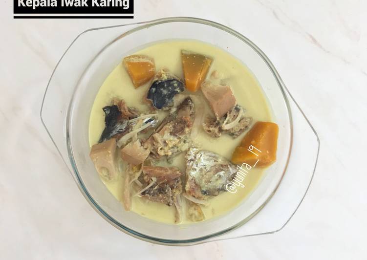 Gangan Nangka Kepala iwak Karing / Sayur Nangka Kepala Ikan Asin