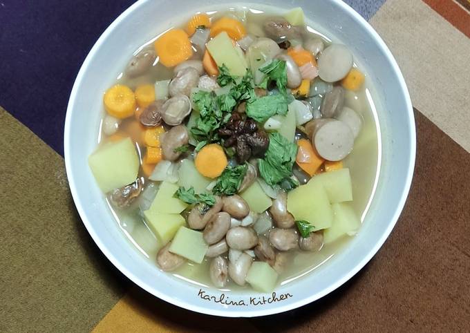 Cara bikin Sop Kacang Merah Cara bikin Sop Kacang Merah