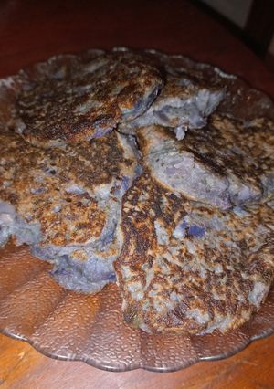Una foto de Torrejas de repollo colorado
