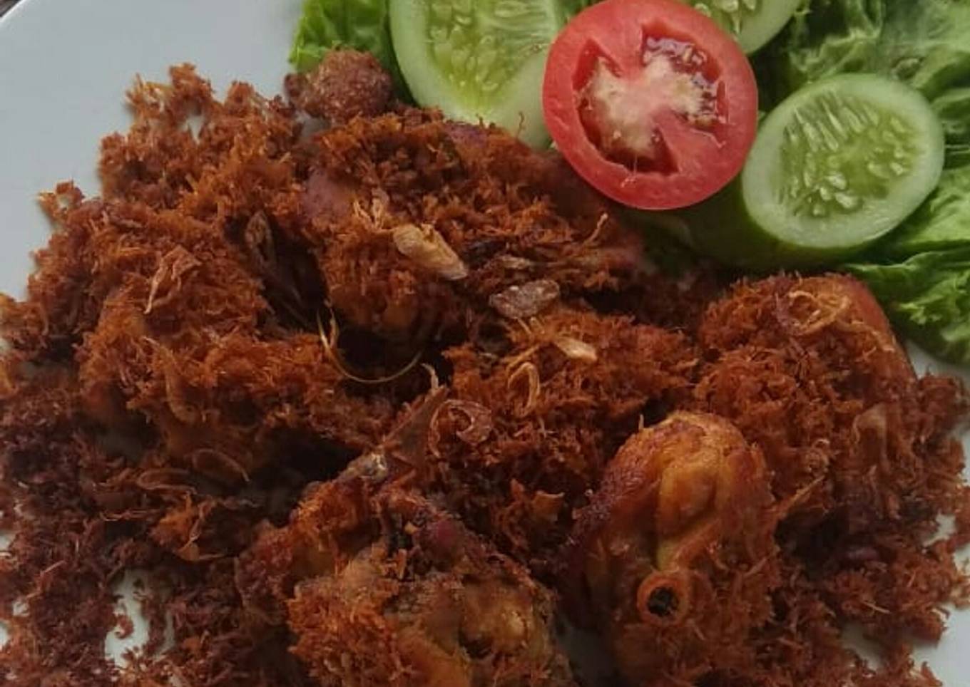 Ayam Goreng Serundeng Kelapa