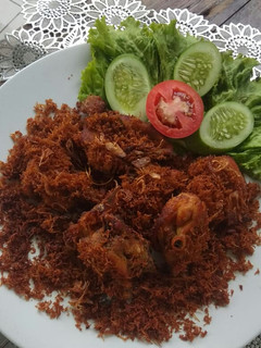 Foto resep Ayam Goreng Serundeng Kelapa