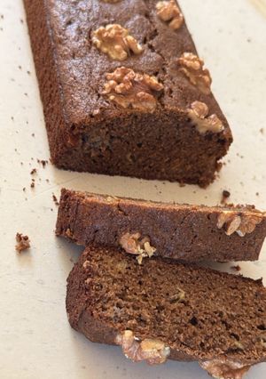 Una foto de Budín de Banana