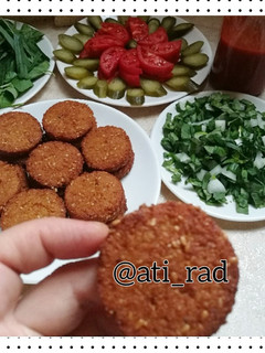 عکسی از دستور فلافل آبادان🔥😎👋🏻