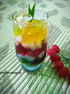 Foto resep Es jelly cocopandan