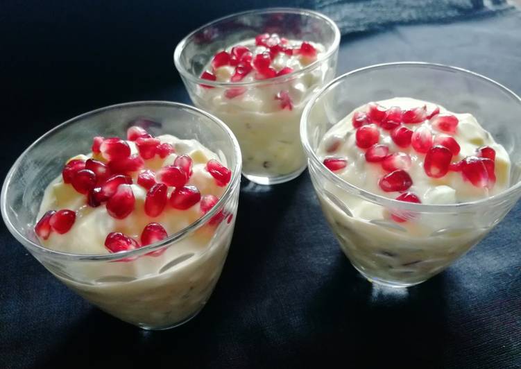 How to Make Homemade Mix Fruit dessert