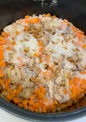 Foto resep Nasi Ayam Hainan Rice Cooker |Magicom