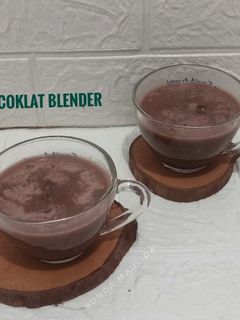 Foto resep Es Coklat Blender