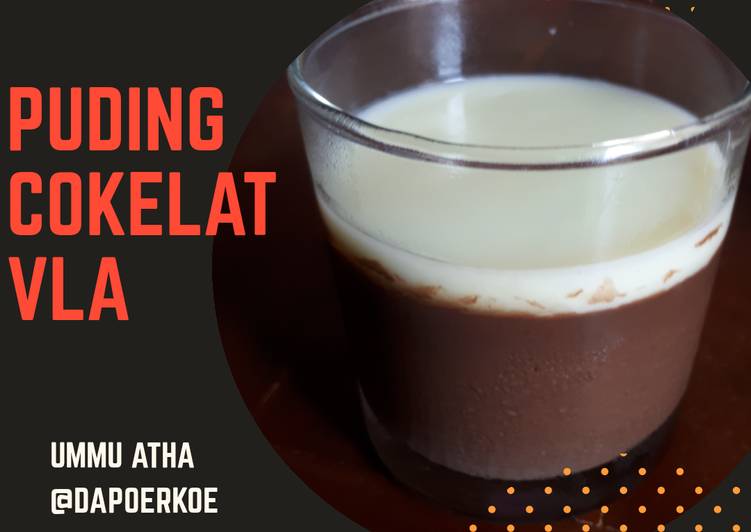 Puding cokelat vla