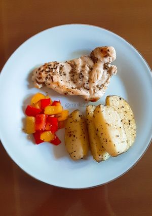 Foto resep Steak Ayam (Diet Friendly Meal)
