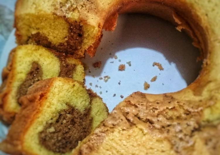 Marmer Cake Milo