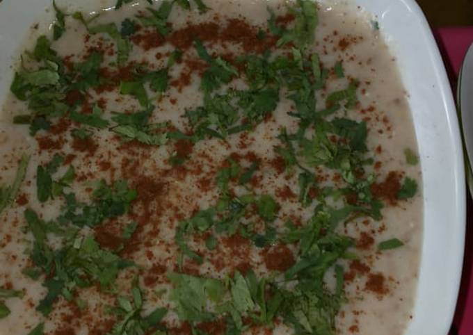 Recipe of Super Quick Homemade Moth-bajre ki kutti rabri