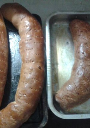Una foto de Pan de jamón casero