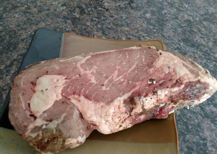 Easiest Way to Prepare Homemade Mike Prime Rib