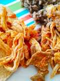 Tinga de pollo y res