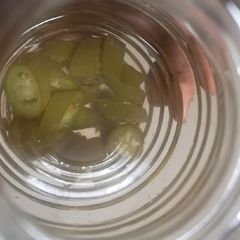 A picture of Homemade jalapeños.