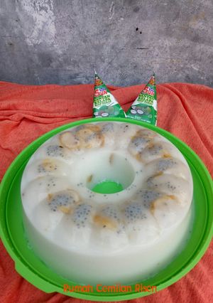 Foto resep Puding Pisang Santan