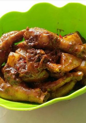 Foto resep Rendang Ceker Instan