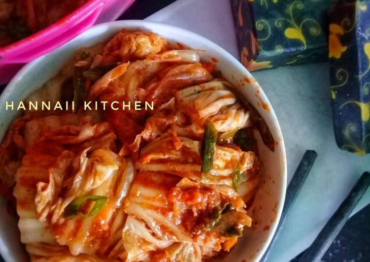 Kimchi Korean Salad (Healthy food)