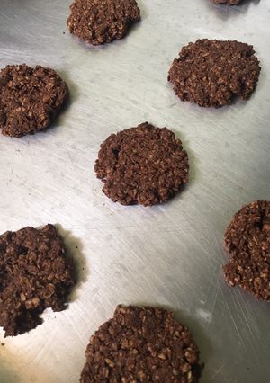 Foto resep Almond Oat Cookies