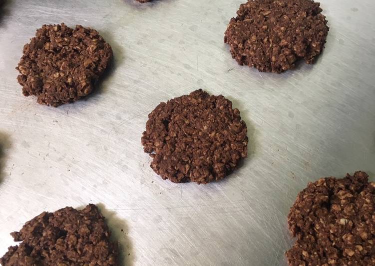 Bagaimana Menyiapkan Almond Oat Cookies, Enak