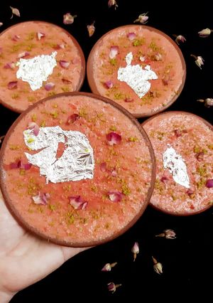 A picture of Beetroot Firni.