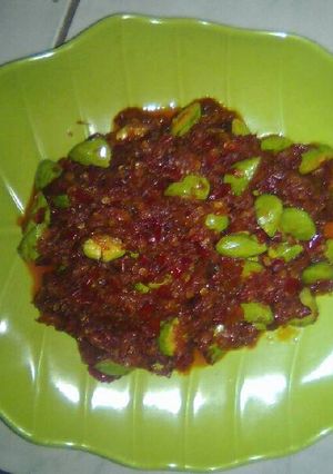 Foto resep Sambel PETE Pedes Gila😱