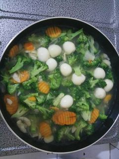 Foto resep Ca Brokoli Telur Puyuh