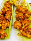 Sweetcorn Crispy Fritters. (Pakoda)