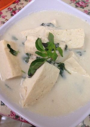 Foto resep Tahu santan kemangi