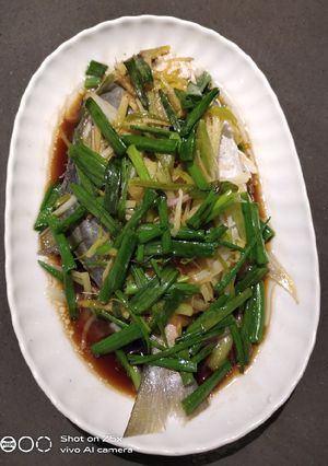 A picture of Steamed Pompano.