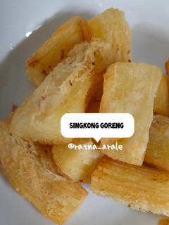 Foto resep Singkong goreng merekah dan empuk