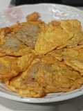 Tan Kok(Telur Dadar isi adonan ikan dace)Hongkong style