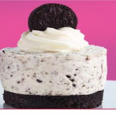 A picture of Oreo Cheese Cake.