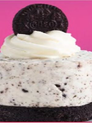 A picture of Oreo Cheese Cake.