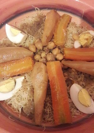 صورة لوصفة رشتة على طريقتي