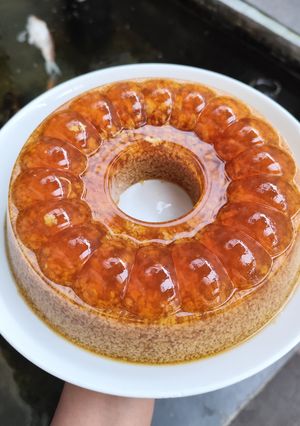Foto resep 510. Pudding Lumut Gula Merah 🍮