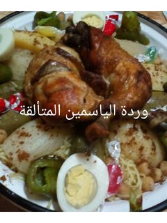 صورة لوصفة رشتة عاصمية بلمسةبسكرية